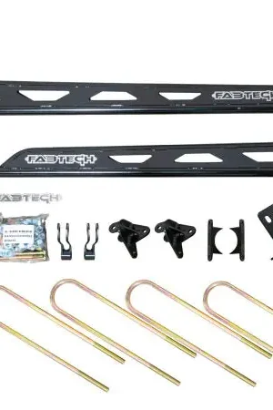 Limited Time Fabtech 2023+ Ford F250/F350 4WD Super Duty Floating Rear Traction Bar System