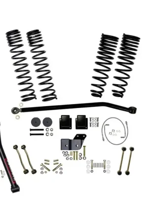Discount Skyjacker Suspension Lift Kit Components 4.5in Front 3in Rear 2020 Jeep Gladiator JT Non-Rubicon