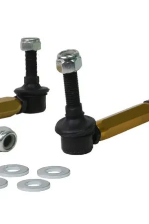 Low Price Whiteline 06-09 Toyota FJ Cruiser GSJ10 / 09+ GSJ15 Front Adjustable Heavy Duty Sway Bar Link Kit