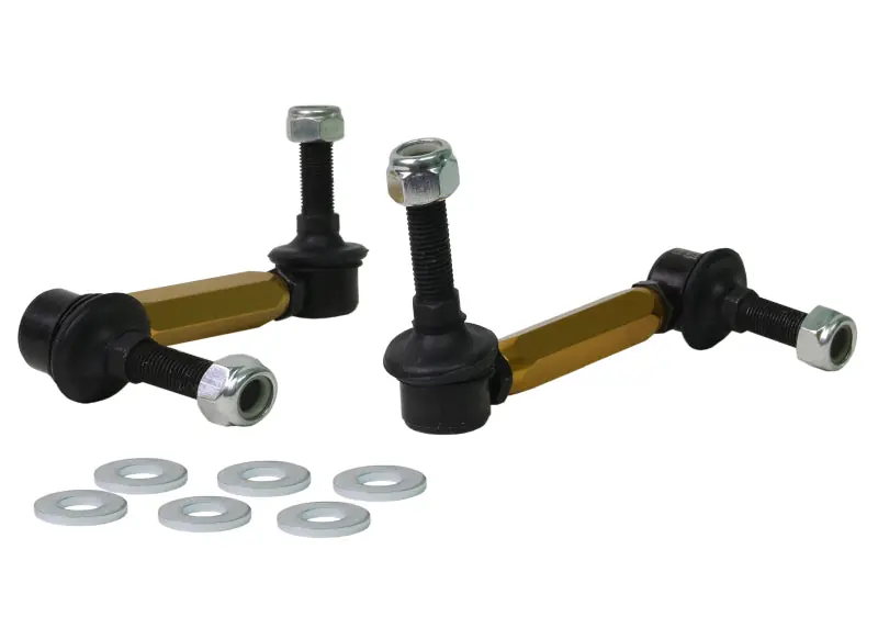 Low Price Whiteline 06-09 Toyota FJ Cruiser GSJ10 / 09+ GSJ15 Front Adjustable Heavy Duty Sway Bar Link Kit