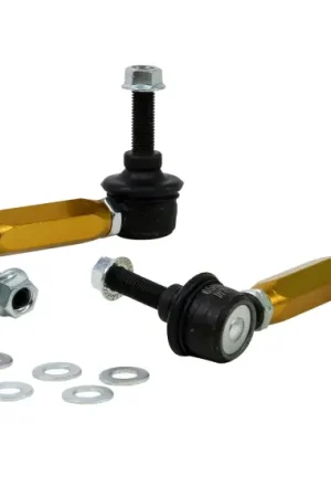 Whiteline 03-06 Nissan 350z Z33 Rear Swaybar link kit-Adjustable Ball End Links Trending