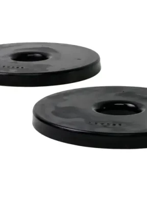 Free Returns Whiteline Plus 4/91-5/01 BMW 3 Series 12mm Rear Spring Pad Lower Bushing - 16mm Height Increase