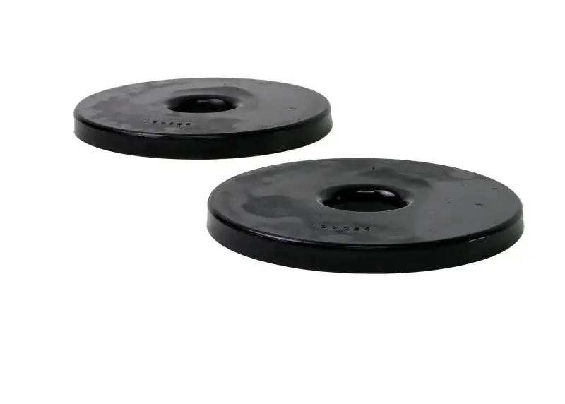 Free Returns Whiteline Plus 4/91-5/01 BMW 3 Series 12mm Rear Spring Pad Lower Bushing - 16mm Height Increase