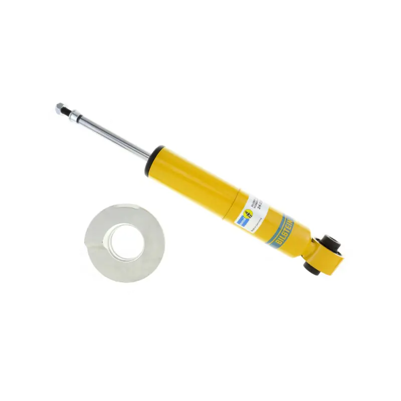 Popular Bilstein B6 Series HD 46mm Monotube Shock Absorber - Lower-Eye 12.1mm, Upper-Stem, Yellow
