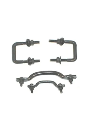 Rugged Ridge Windshield Tie Down Kit Black 55-95 Jeep CJ / Jeep Wrangler Discount