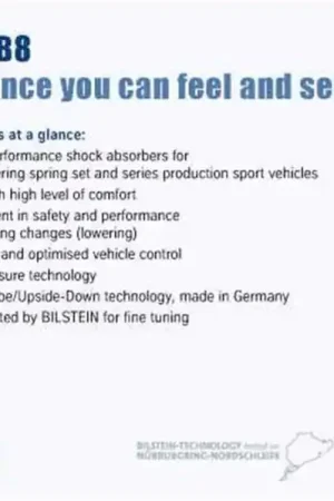 Bilstein B8 5162 Series 17-18 Ford F-250/F-350 Front Monotube Suspension Leveling Kit (for 2in Lift) Buy Direct