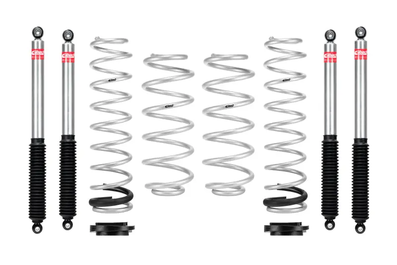 Low Price Eibach All-Terrain Lift Kit 18-19 Jeep Wrangler Rubicon JL 4-Door Frt 3in Rr 3in