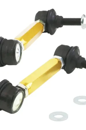 Whiteline Universal Sway Bar End Link Kit - 130-155mm Heavy Duty Adjustable - 10mm Ball Studs Exclusive