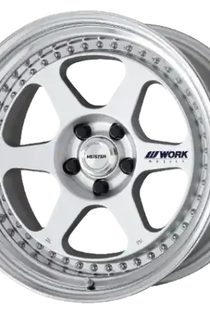 Buy Direct Work Meister L1 3P 5x100 19x9.5-13 A Disk Matte Silver