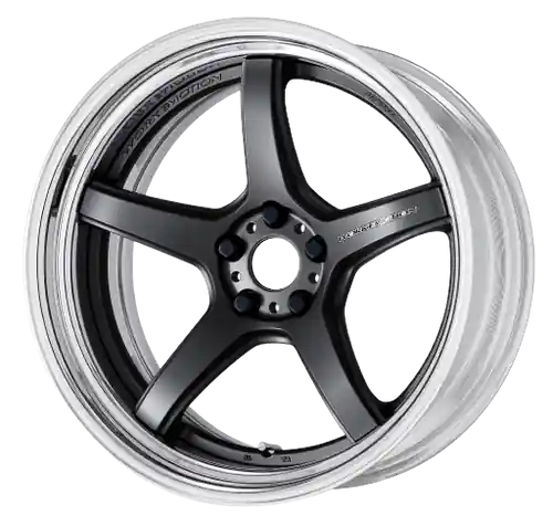 Work T5R 2P 5x100 18x11.5 +18 Matte Gunmetal Limited Time