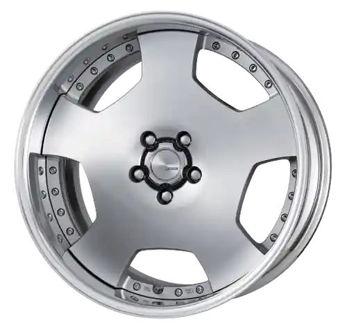 Work Lanvec Ld1 5x114.3 21x8+30 O Disk Machine Silver Polish Must Have