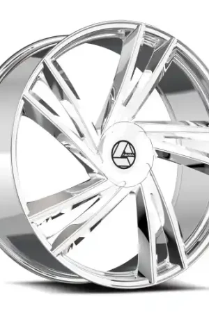 Brand New Azara AZA-529 5x112/5x114.3 20x8.5 +35 Nano Chrome