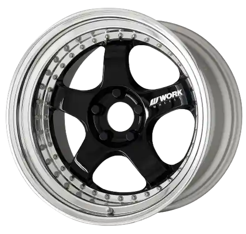 Work Meister S1 3P 4x114.3 17x9.5+17 W Disk Black Markdown