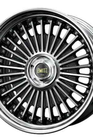 Work Emitz Black Polish 5x108 20x9.5 +38 Crafted