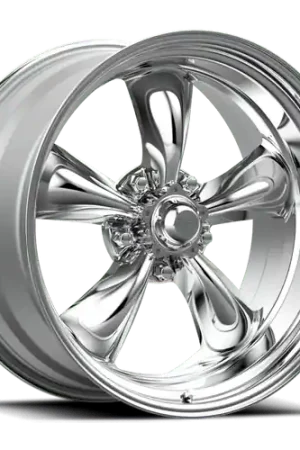 Professional Grade American Racing Vintage VN515 TORQ THRUST II 1 PC 5X114.3 16X7 +0 POLISHED