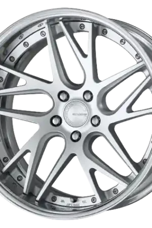 Work Gnosis Cvx 5x108 19x9.5+22 H Disk Matte Silver Clearance