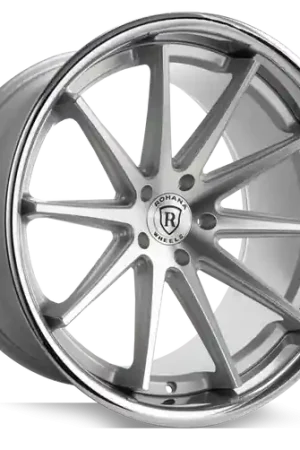 Rohana RFC10 5x114.3 20x10+25 Machine Silver/Chrome Lip Modern