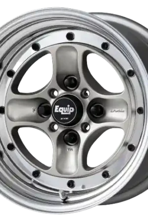 Work Equip 40 4x100 15X8.5 +1 o disk Brut Silver Brand New