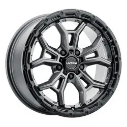 Ultra 125GN Warmonger CUV 5x139.7 17x9 -12 Gloss Anthracite w/Black Lip Money Back Guarantee