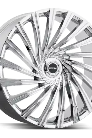 Strada Tornado 5x115/5x120 22x9.5 +13 Chrome While Supplies Last