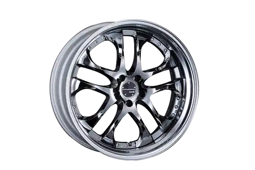 Ssr Agle Minerva Step Rim 5x112 20x10.5+5 Normal Disk Super Black Coat Limited Edition