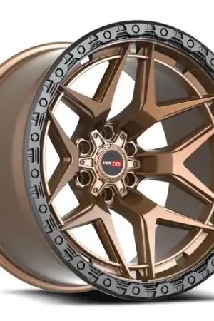 Time-Limited Vortek VRT-603 8x170 20x9.5 +18 Matte Bronze With Black Bead Ring
