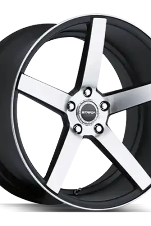 Markdown Strada Perfetto 6x135 26x10 +26 Gloss Black Machined