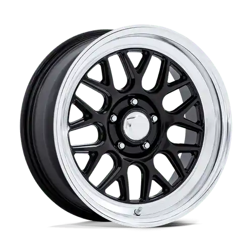 American Racing Vintage VN516 G-FORCE 5X120.65 20x10 -20 GLOSS BLACK W/ DIAMOND CUT LIP Viral