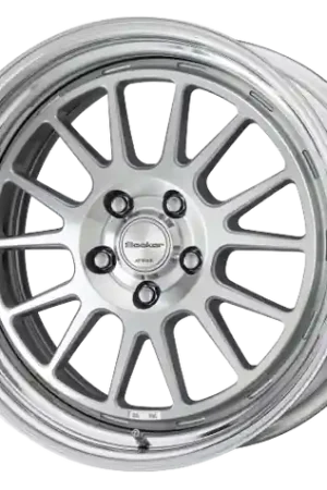 Limited Edition Work Seeker Fx 5x115 18x7.5+0 A Disk Matte Silver Polish