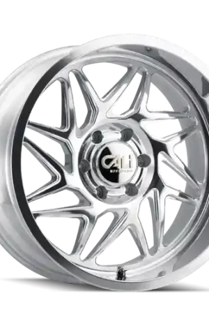 Cali Off-Road Gemini 9112 6x139.7 20x10-25 Polished/Milled Spokes Flash Sale