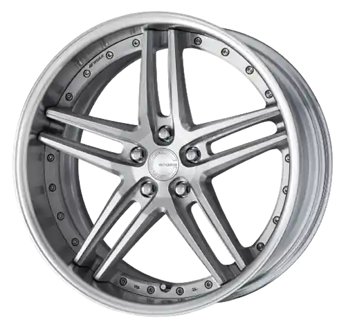 Work Gnosis Gr205 5x112 20x12.5+30 W Disk Brush Silver Clear While Supplies Last