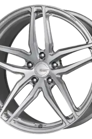 Work Gnosis Fmb02 5x108 20x9.5+25  Brush Silver Clear Top Rated