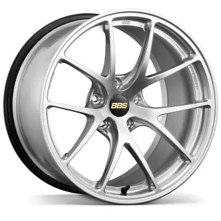 BBS RI-A Center Lock 19x10.5 +35 Diamond Silver Free Returns