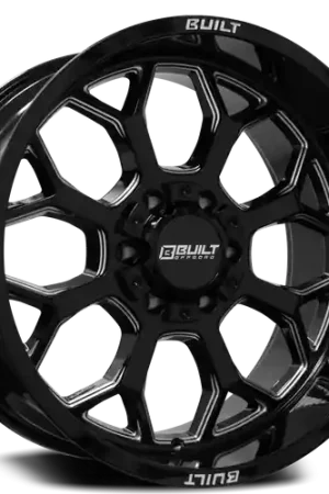 Axe BTO-1 6x135/6x139.7 20X10 -19 GLOSS BLACK MILLED New Arrival