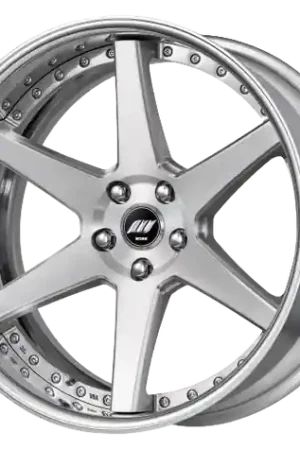 Work Zeast Black Label Bst1 5x100 19x8.5+38 H Disk Brush Silver Clear Warranty Included