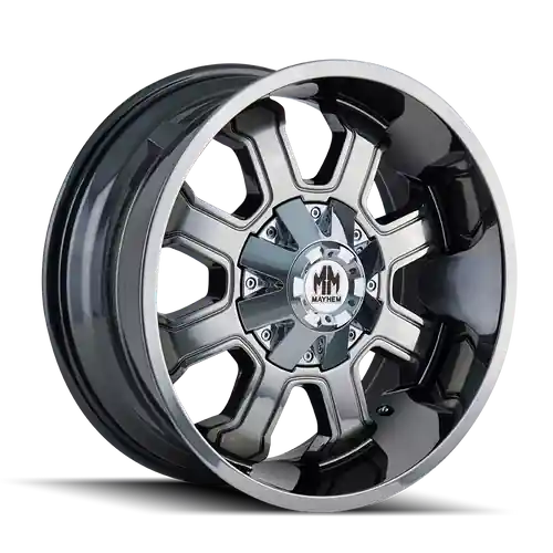 Seasonal Sale Mayhem Fierce 8103 8x165.1/8x170 20x10-19 Chrome
