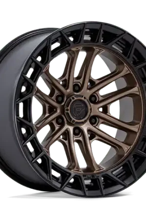 Fuel 1PC FC874 CELSIUS 6X135 20x9 +1 MATTE BRONZE W/ MATTE BLACK LIP Same Day Shipping