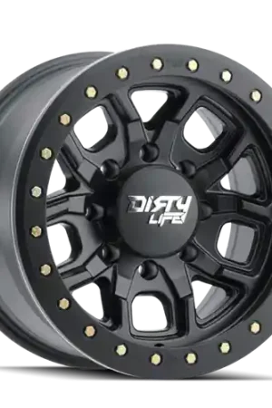 Dirty Life Dt-1 9303 8x170 17x9-12 Matte Black W/Simulated Ring Limited Time