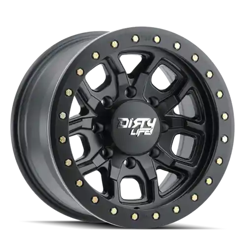 Dirty Life Dt-1 9303 8x170 17x9-12 Matte Black W/Simulated Ring Limited Time
