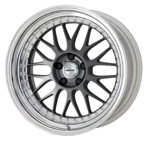 Work Meister M1 3p 5x108 18x14-76 O Disk Matte Gunmetal Direct From Factory