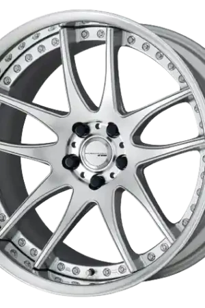 Low Price Work Emotion Cr 3P 5x115 20x10+25 L Disk Burning Silver