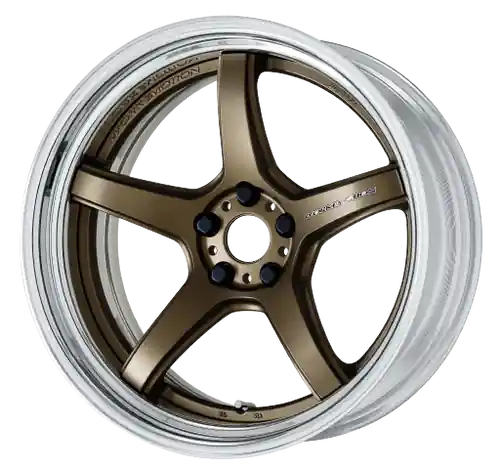Work T5R 2P 5x114.3 19x8.0 +45 Matte Bronze Warranty Included