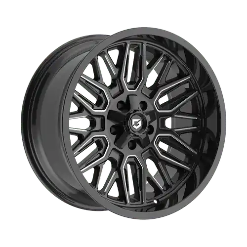 Gear Off Road 775BM 8X170 20x9 +18 Gloss Black Milled Order Now