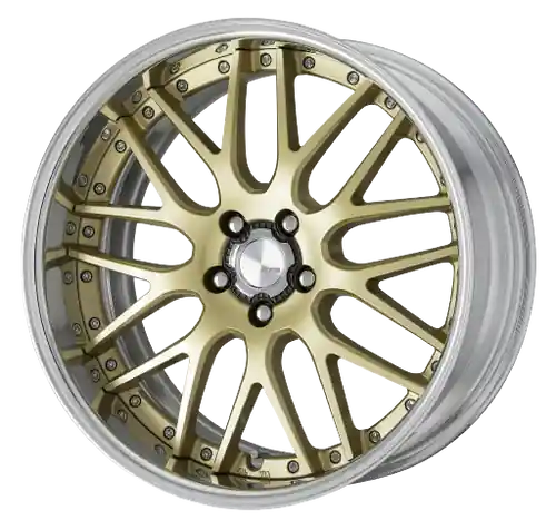 Modern Work Lanvec Lm1 5x114.3 19x9+45 A Disk Light Metallic Gold