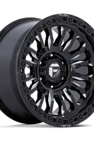 Fuel 1PC FC857 RINCON 6X139.7 17X9 +1 GLOSS BLACK MILLED Certified