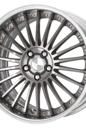 Work Lanvec Lf1 5x114.3 20x12.5+22 A Disk Trans Gray Polish Premium