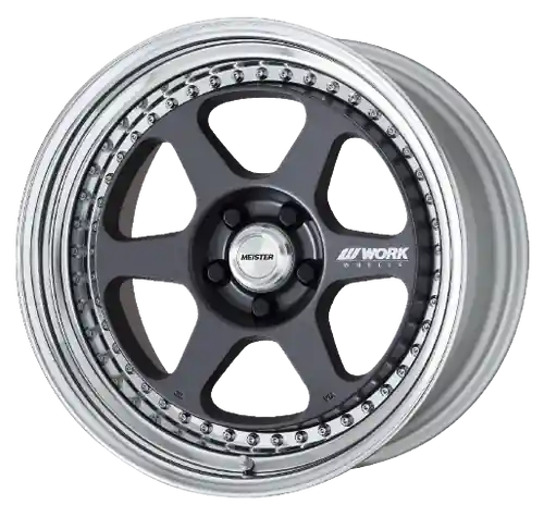 Work Meister L1 3P 5x108 18x14.5-7 L Disk Matte Gunmetal Modern