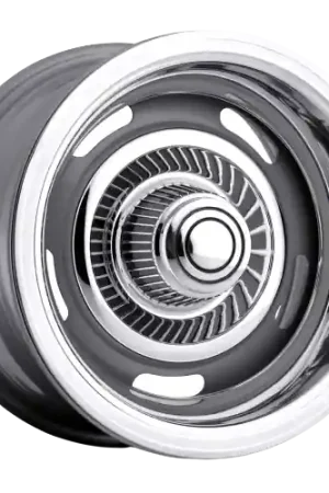 Vision American-Muscle 55 Rally 5x114.3 15x5+6 Silver Free Returns