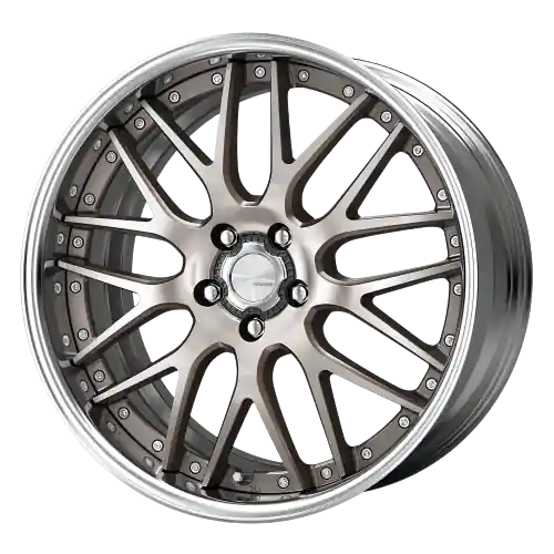 Big Sale Work Lanvec Lm1 5x114.3 18x7+22 O Disk Trans Gray Polish