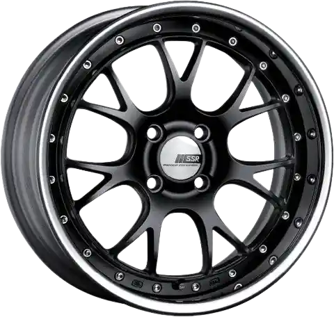 SSR Professor MS3R 4X100 17X9 -9 MD Disk Flat Black Big Sale